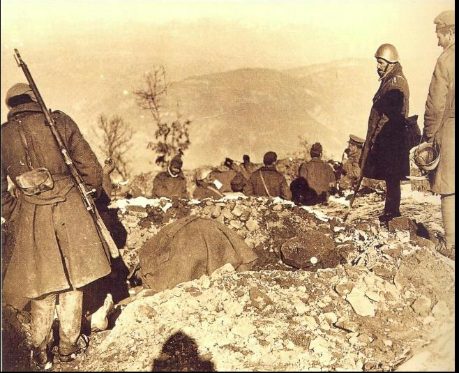 Stellungsbau im Elaia-Kalamas-Sektor, März 1939